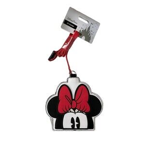 Disney Parks Minnie Mouse Peek-a-boo ID Pass Holder Lanyard NEW